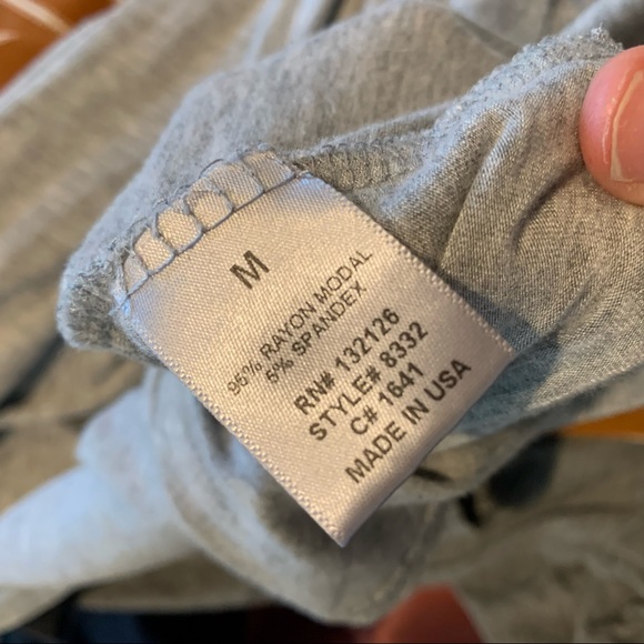 CJLA olive green high low t shirt size medium - Picture 5 of 7